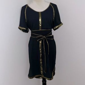 Black & Gold, BCBG dress, size XS-S. Only worn twice!!